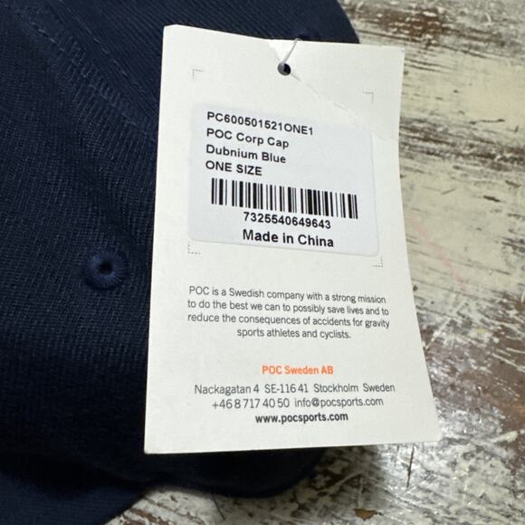 POC Corp Cap Dubnium Blue from Stockholm Sweden - Picture 5 of 8